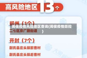 闽侯疫情风险地区查询(闽侯疫情防控)