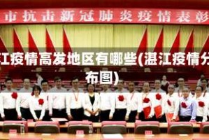 湛江疫情高发地区有哪些(湛江疫情分布图)