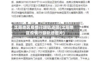 沈阳地区疫情行踪轨迹图(沈阳地区疫情行踪轨迹图片)