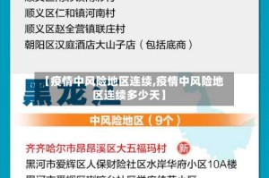 【疫情中风险地区连续,疫情中风险地区连续多少天】