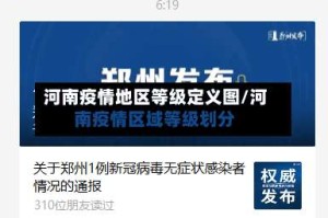 河南疫情地区等级定义图/河南疫情区域等级划分