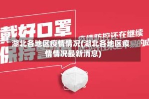 湖北各地区疫情情况(湖北各地区疫情情况最新消息)