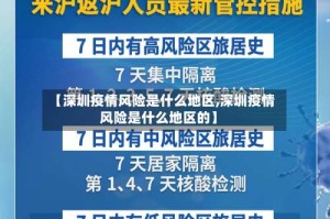 【深圳疫情风险是什么地区,深圳疫情风险是什么地区的】