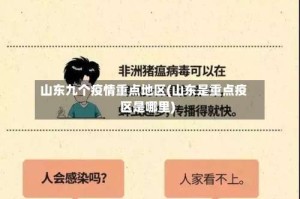山东九个疫情重点地区(山东是重点疫区是哪里)