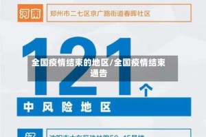 全国疫情结束的地区/全国疫情结束通告
