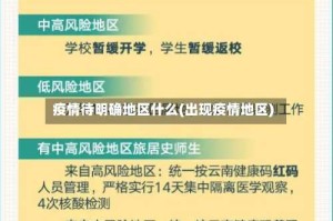 疫情待明确地区什么(出现疫情地区)