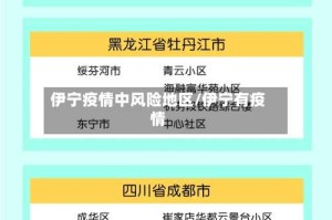 伊宁疫情中风险地区/伊宁有疫情