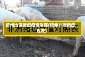 梧州地区猪瘟疫情岑溪(梧州非洲猪瘟现况)