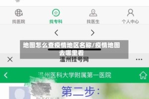 地图怎么查疫情地区名称/疫情地图去哪里看
