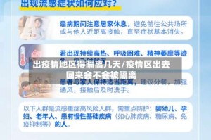 出疫情地区得隔离几天/疫情区出去回来会不会被隔离