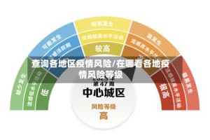 查询各地区疫情风险/在哪看各地疫情风险等级