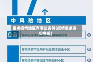 重点疫情地区有哪些省份(疫情重点省份名单)