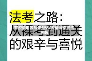 有疫情地区法考延迟/疫情会影响法考吗