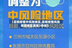 【昆明疫情中风险地区,昆明疫情风险等级地区名单7月份】