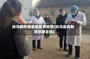扶沟都有哪些地区有疫情(扶沟县有新冠状肺炎吗)