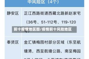前十疫情地区图/疫情前十风险地区