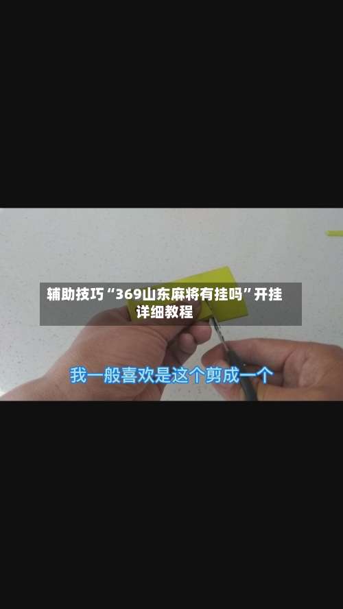 辅助技巧“369山东麻将有挂吗”开挂详细教程-第1张图片