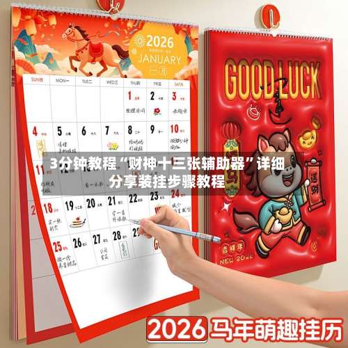 3分钟教程“财神十三张辅助器”详细分享装挂步骤教程-第2张图片