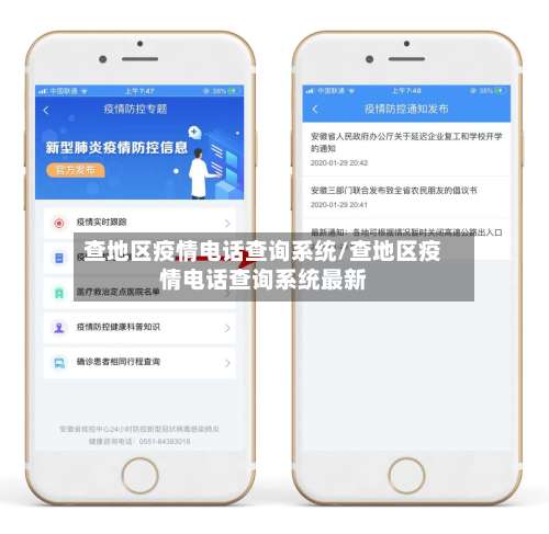 查地区疫情电话查询系统/查地区疫情电话查询系统最新-第3张图片
