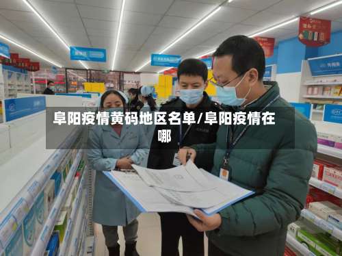 阜阳疫情黄码地区名单/阜阳疫情在哪-第2张图片