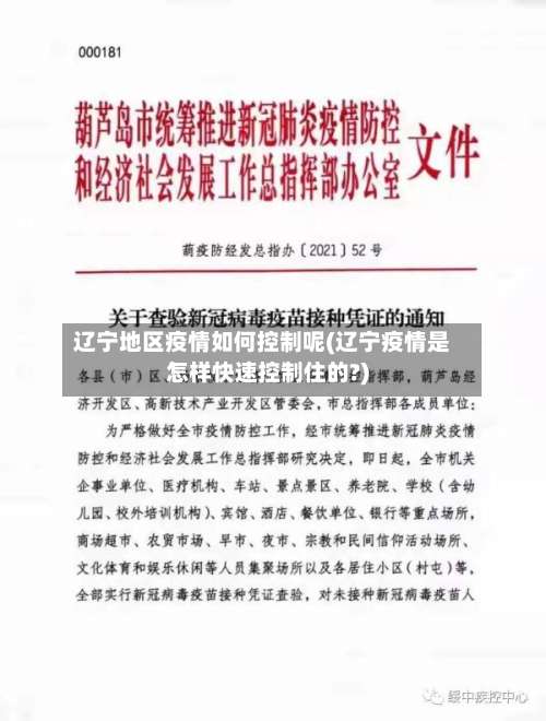 辽宁地区疫情如何控制呢(辽宁疫情是怎样快速控制住的?)-第1张图片