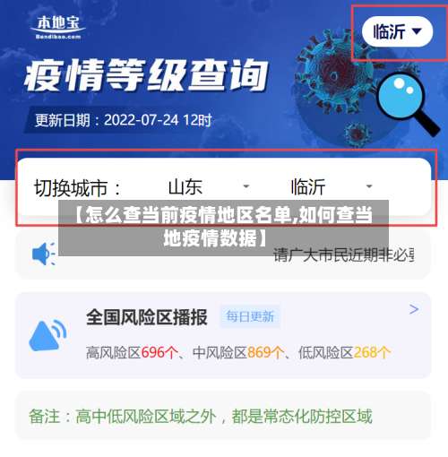 【怎么查当前疫情地区名单,如何查当地疫情数据】-第3张图片