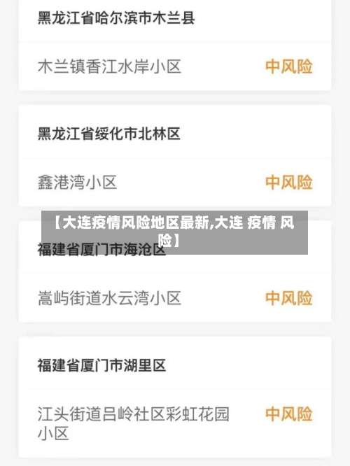 【大连疫情风险地区最新,大连 疫情 风险】-第1张图片