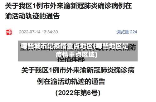 哪些城市是疫情重点地区(哪些地区是疫情重点区域)-第1张图片