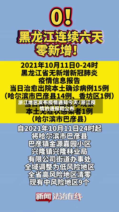 浙江地区发布疫情通知今天/浙江疫情的通报和公布-第1张图片