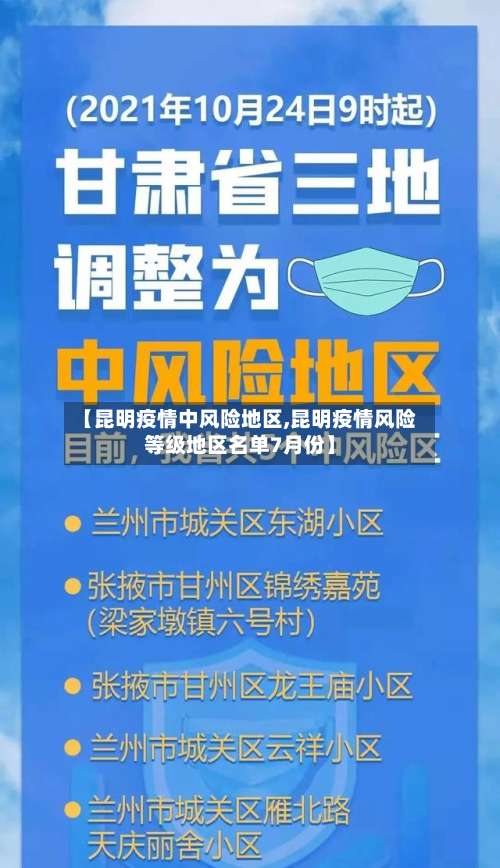 【昆明疫情中风险地区,昆明疫情风险等级地区名单7月份】-第1张图片