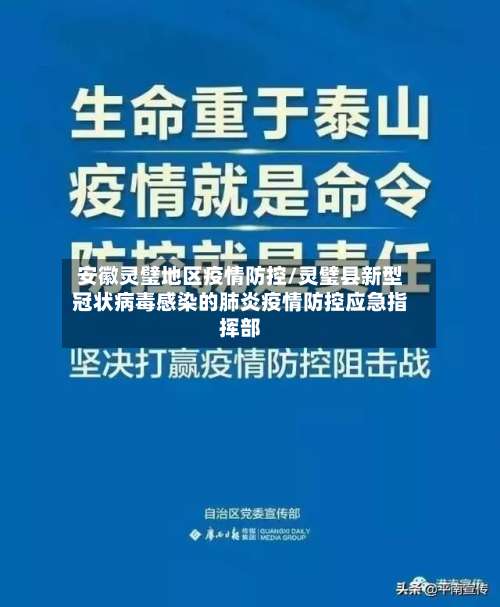 安徽灵璧地区疫情防控/灵璧县新型冠状病毒感染的肺炎疫情防控应急指挥部-第3张图片