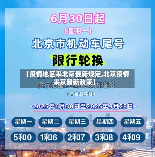 【疫情地区来北京最新规定,北京疫情来京最新政策】-第1张图片