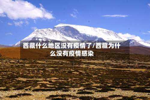 西藏什么地区没有疫情了/西藏为什么没有疫情感染-第3张图片