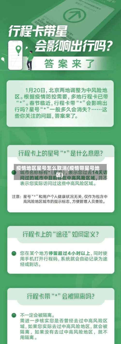疫情地区星号怎么取消(疫情带星号地区)-第1张图片