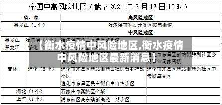 【衡水疫情中风险地区,衡水疫情中风险地区最新消息】-第3张图片