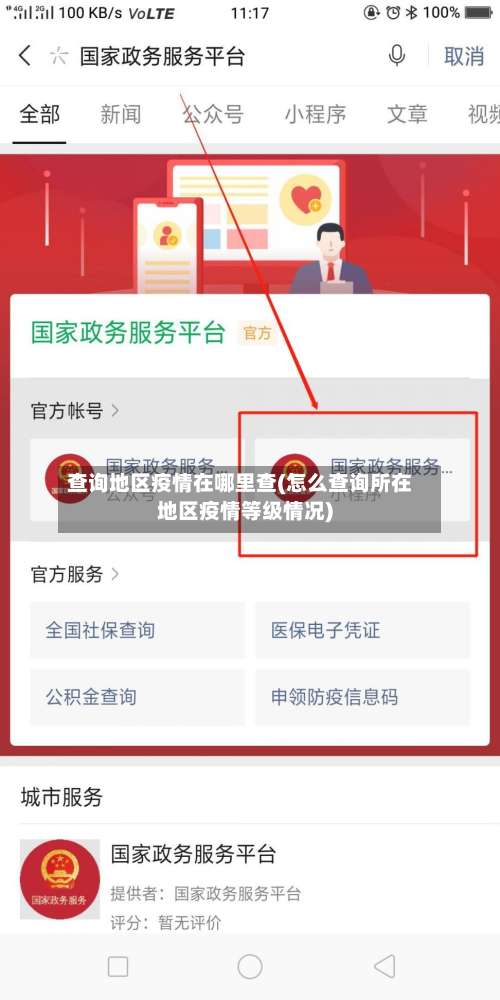 查询地区疫情在哪里查(怎么查询所在地区疫情等级情况)-第2张图片