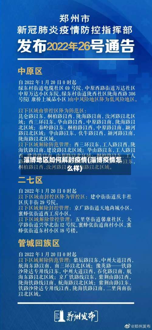 淄博地区如何解封疫情(淄博疫情怎么样)-第1张图片