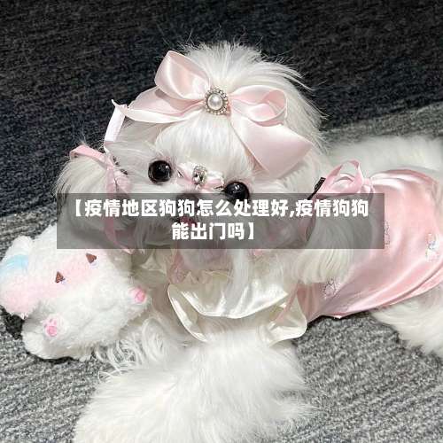 【疫情地区狗狗怎么处理好,疫情狗狗能出门吗】-第1张图片