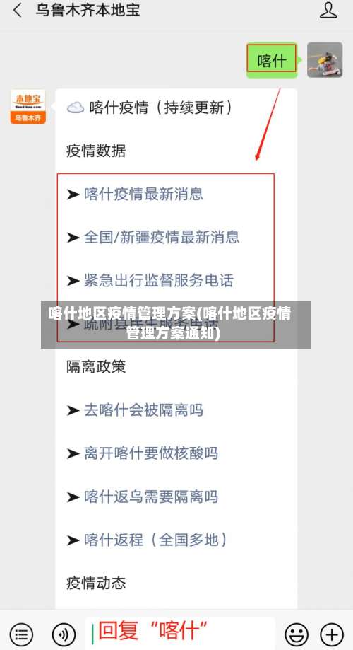 喀什地区疫情管理方案(喀什地区疫情管理方案通知)-第1张图片