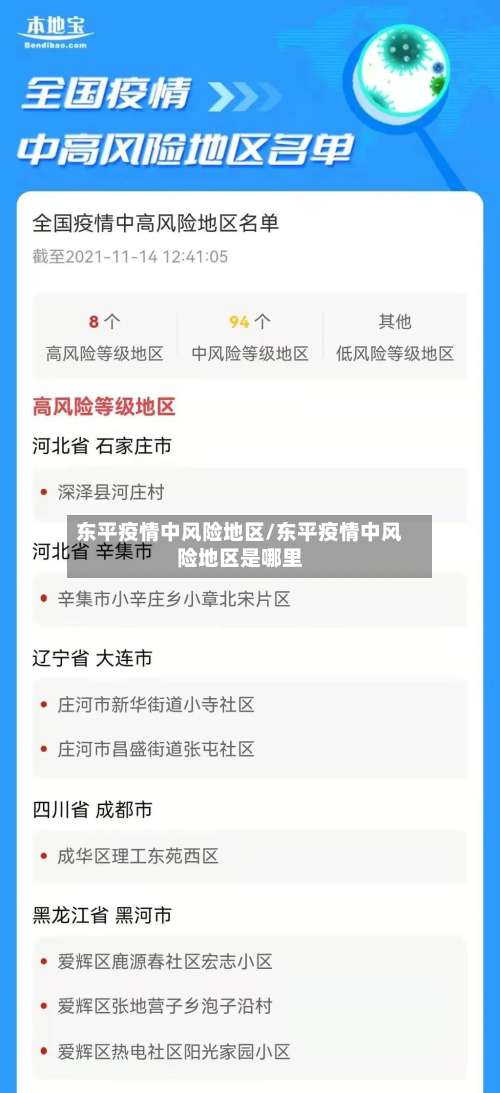 东平疫情中风险地区/东平疫情中风险地区是哪里-第3张图片