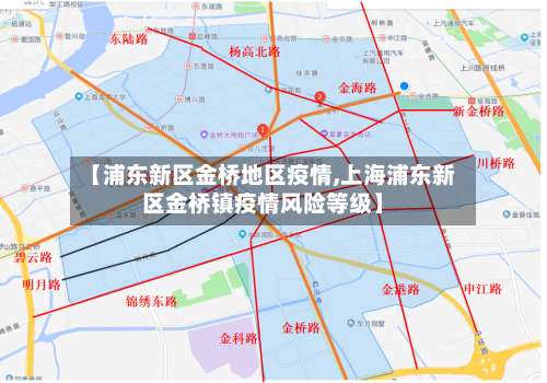 【浦东新区金桥地区疫情,上海浦东新区金桥镇疫情风险等级】-第1张图片