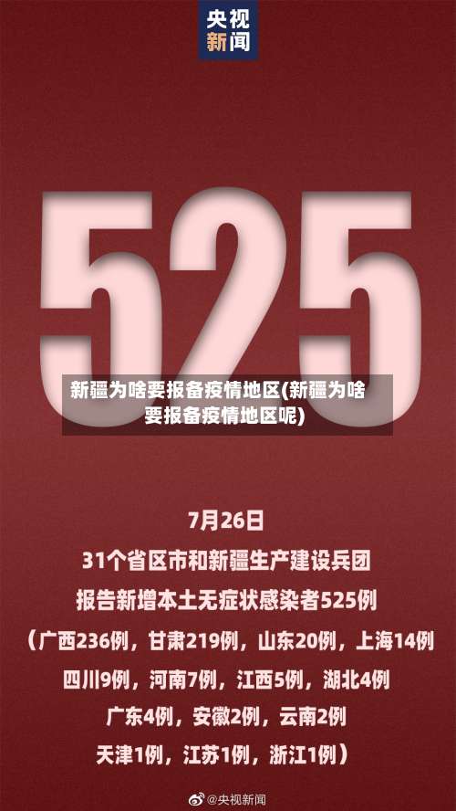 新疆为啥要报备疫情地区(新疆为啥要报备疫情地区呢)-第1张图片
