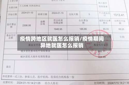 疫情跨地区就医怎么报销/疫情期间异地就医怎么报销-第3张图片