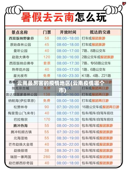 云南最厉害的疫情地区(云南疫情哪个市)-第2张图片