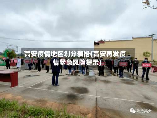 高安疫情地区划分表格(高安再发疫情紧急风险提示)-第3张图片