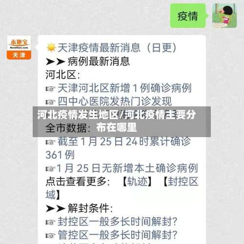 河北疫情发生地区/河北疫情主要分布在哪里-第1张图片